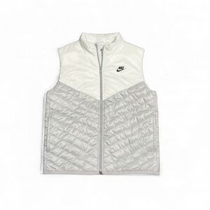 Nike White/Gray Vest Jacket